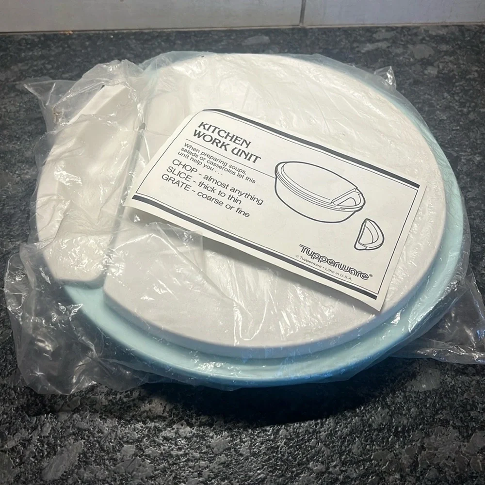 Kitchen work unit by Tupperware. Grate, slice. New in pkg. Use over bowl